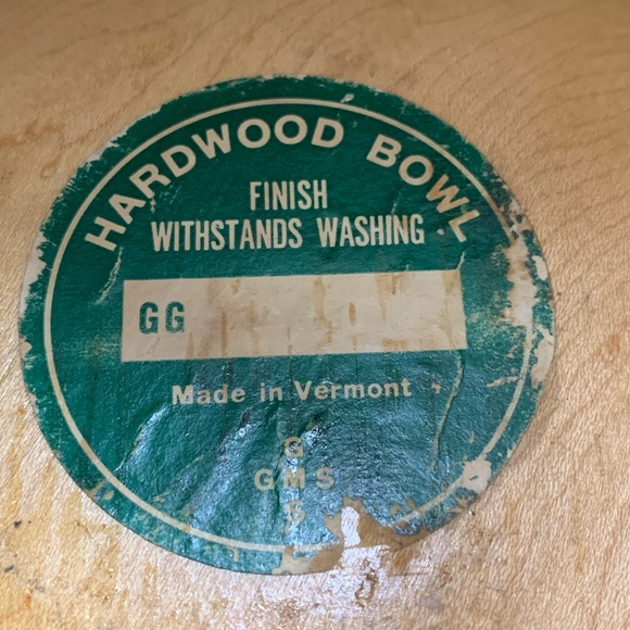 Vintage Hard Wood Potato Chip and Snack bowls - Picture 5 of 9